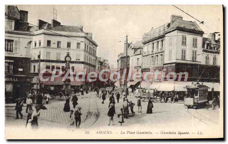 Amiens — La Place Gambetta — LL. n°35