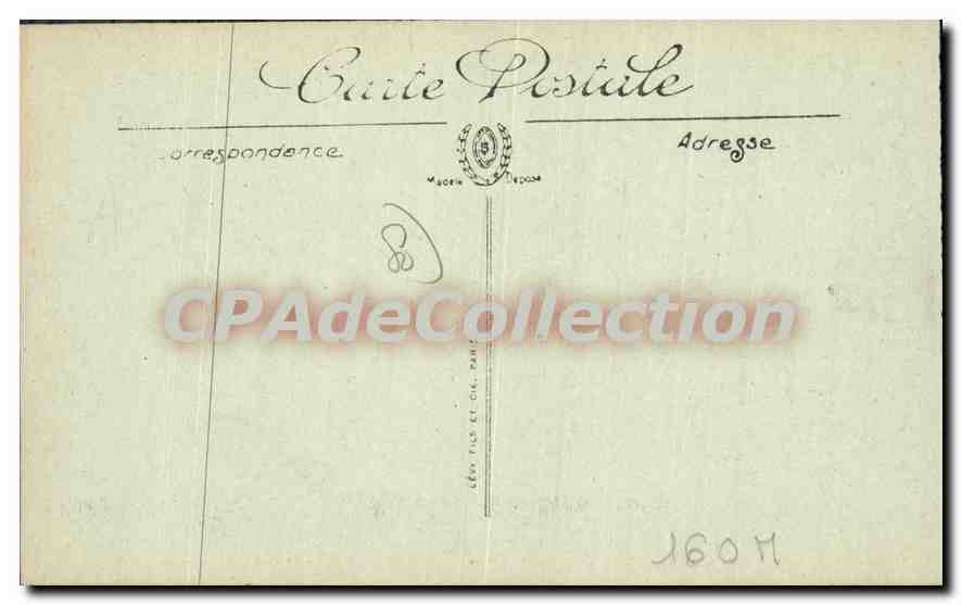 Amiens — La Place Gambetta — LL. n°35 — Reverso