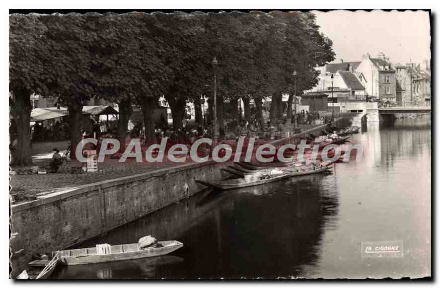 Amiens — Le marché sur l'eau — La Cigogne, édition