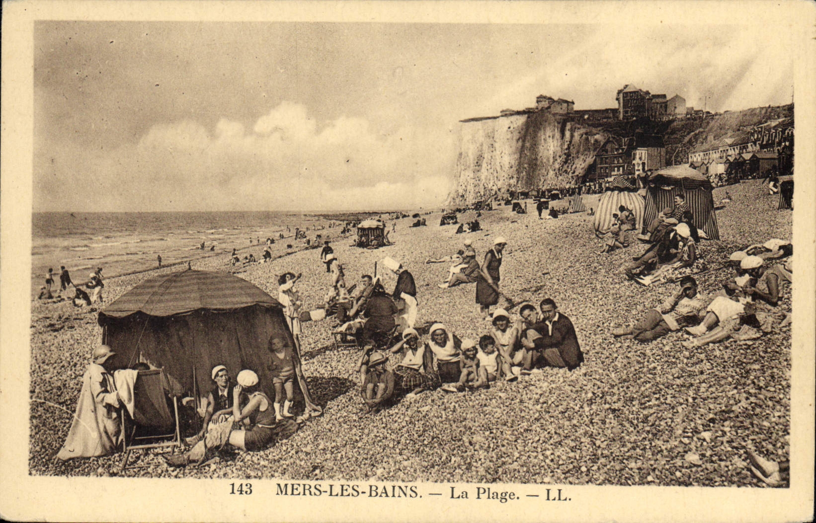 Mers-les-Bains — La Plage — LL. — N° 143