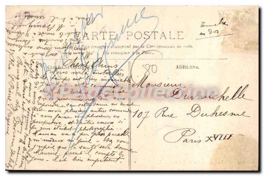 CAYEUX-SUR-MER — Sur la Plage — LL. n°2773 — Reverso