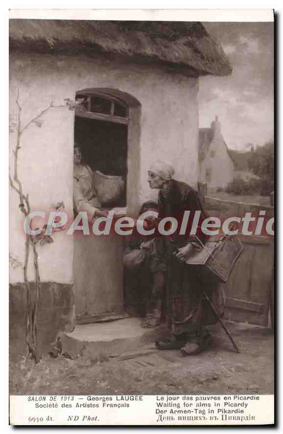 CPA Georges Laugee Societe des Artistes Français