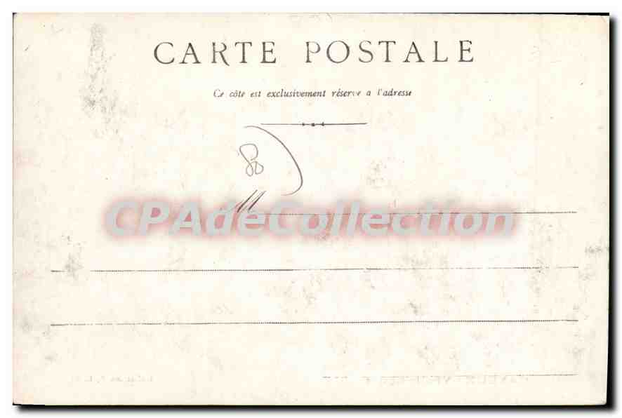 CAYEUX - Vieille Église — Collection R. L. — Verso