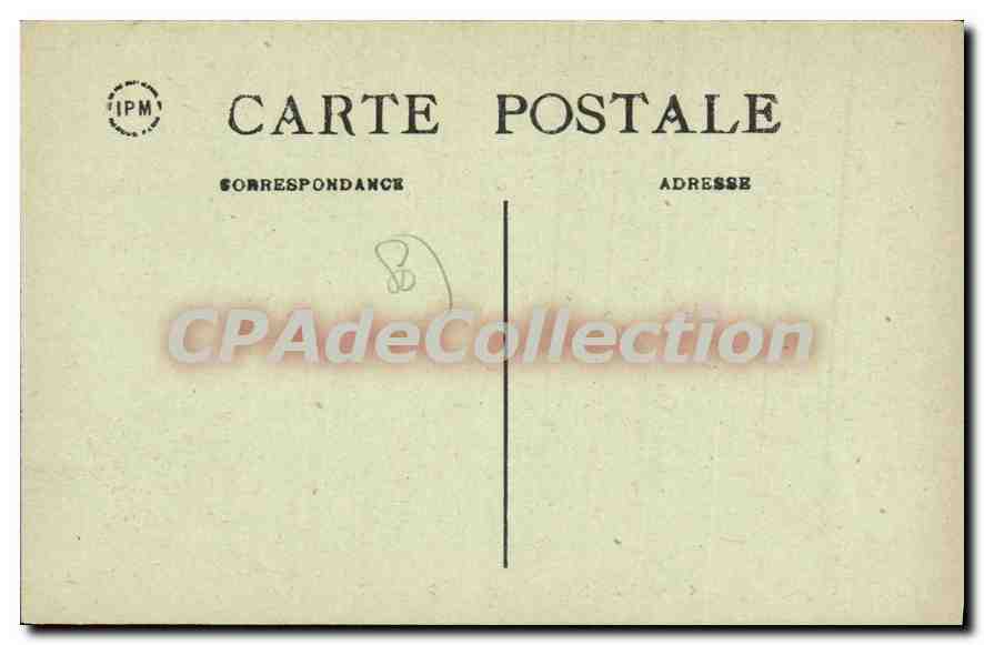CPA Cayeux sur Mer La vielle Eglise — Back