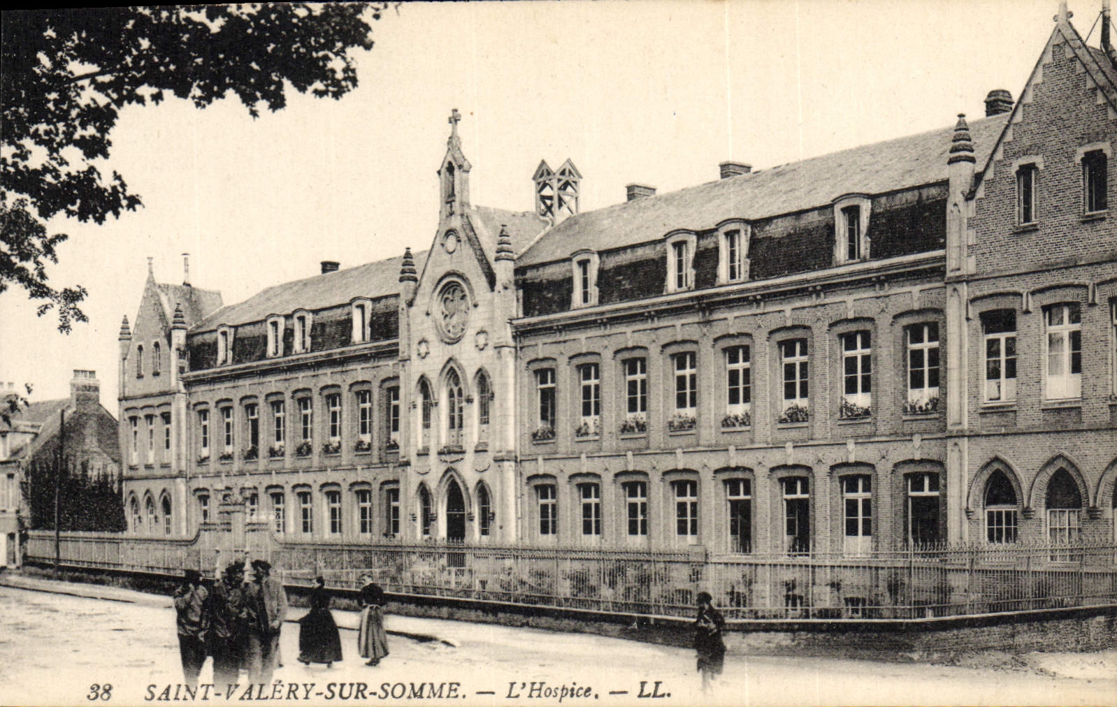 CPA Saint Valery sur Somme L'Hospice