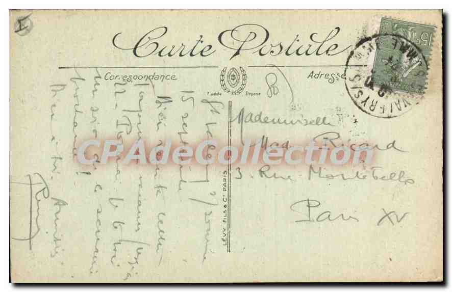 CPA Saint Valery sur Somme Porte de Nevers — Back