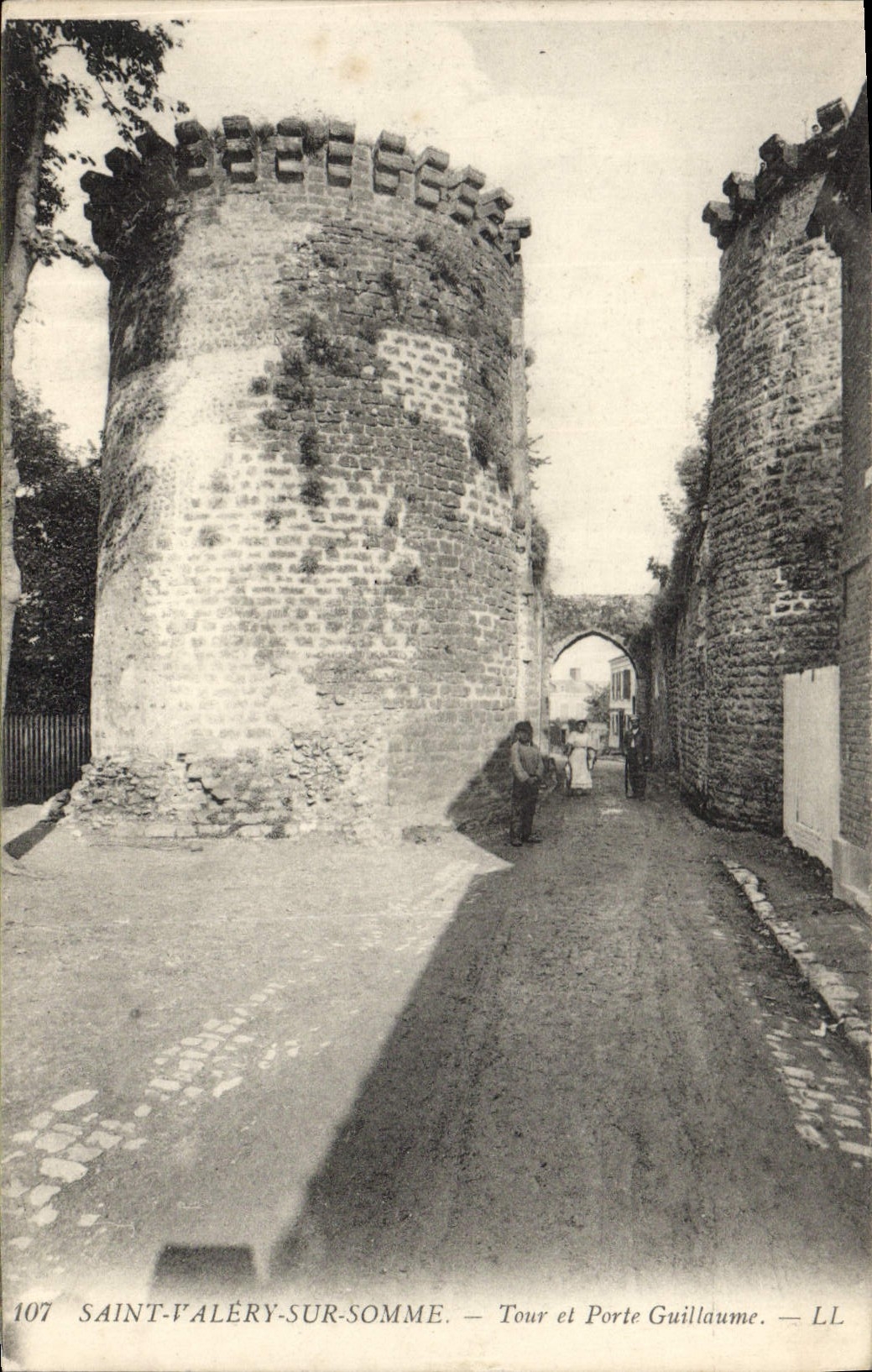 Saint-Valéry-sur-Somme — Tour et Porte Guillaume — LL, n° 107