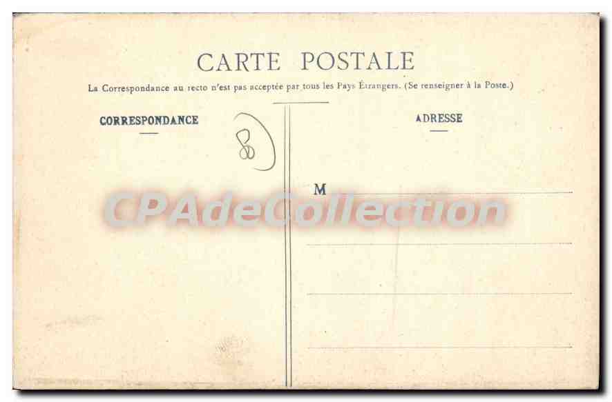 Péronne - Statue de la Liberté — éditeur Lib. Loyson, n° de série 1530 — Verso