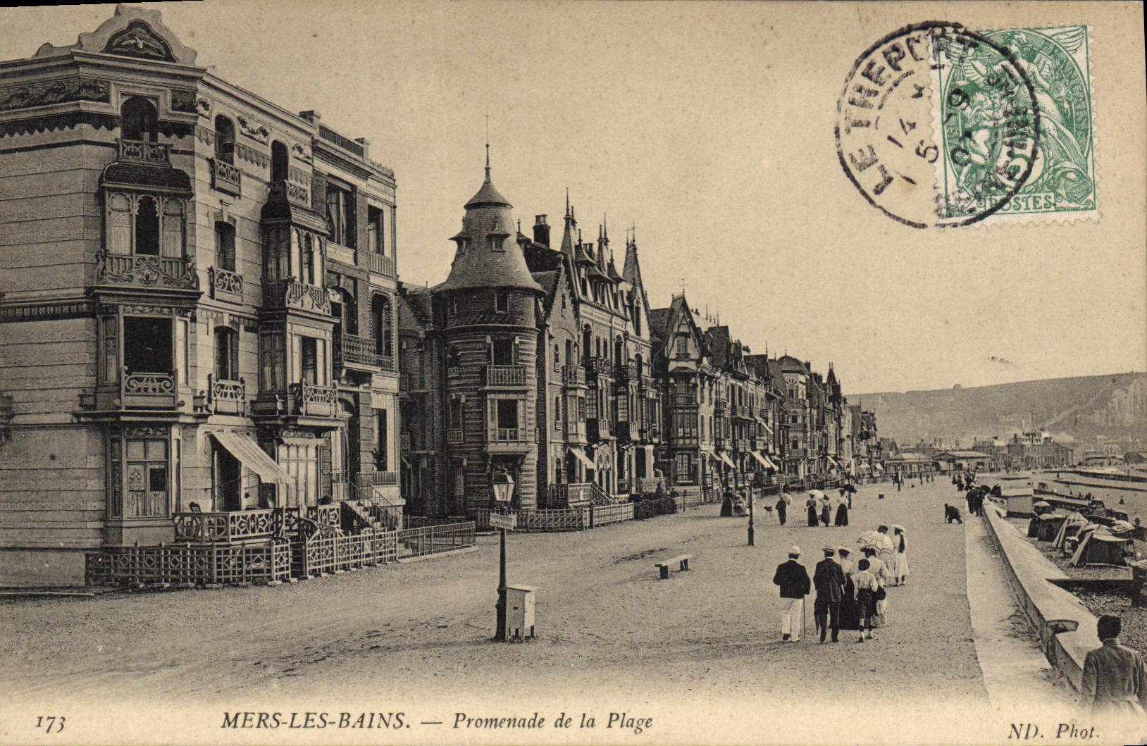 MERS-LES-BAINS — Promenade de la Plage — ND. Phot. n°1773