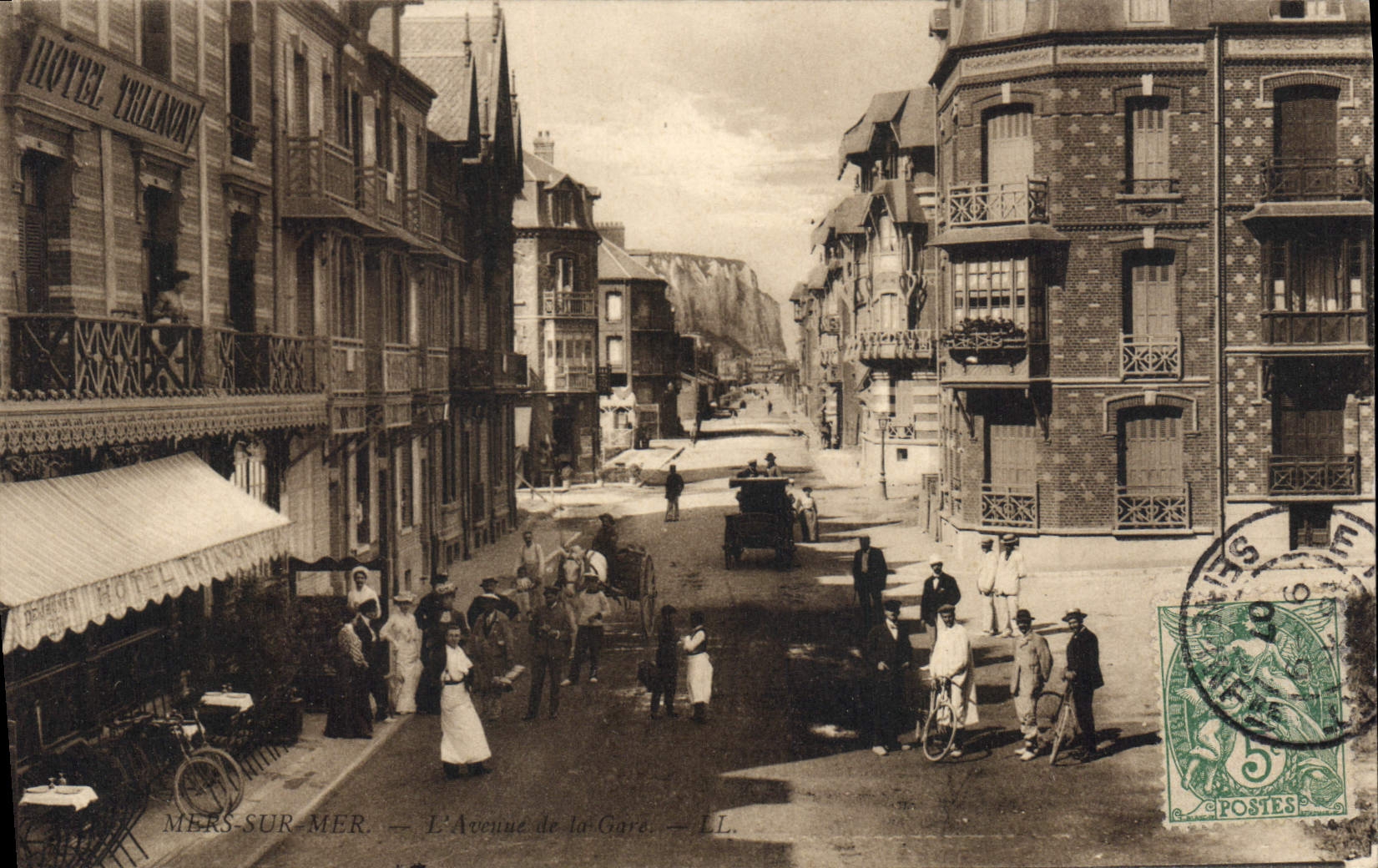 MERS-SUR-MER — L'Avenue de la Gare — LL.