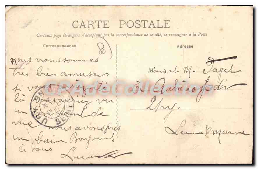 CAYEUX-SUR-MER — Le Bain — B. J. C., Paris — Reverso