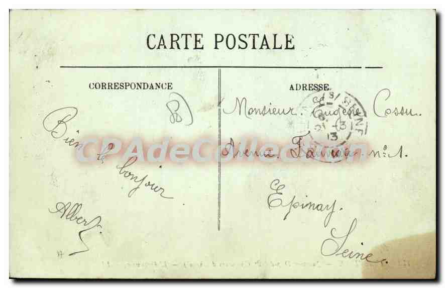 Abbeville — Quartier Dupré (19e Chasseurs d'Cheval) — L'Abreuvoir — LL. — Verso