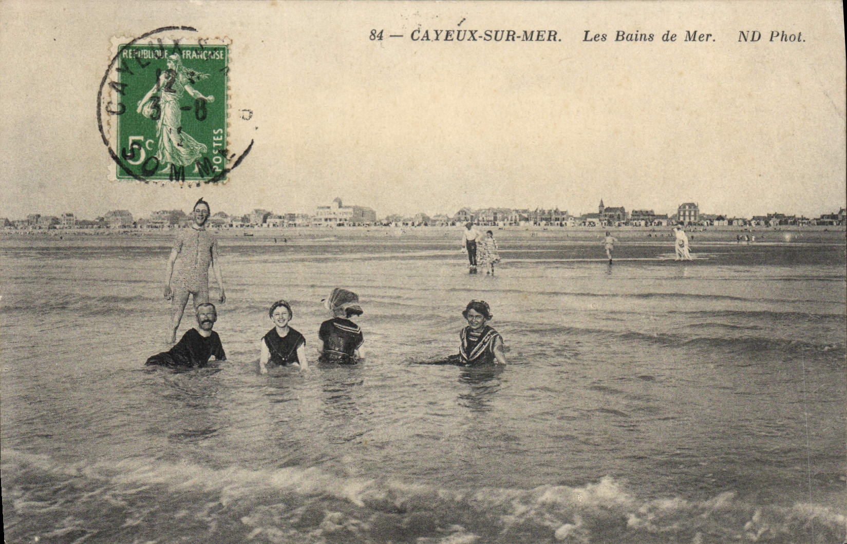 Cayeux-sur-Mer — Les Bains de Mer — ND Phot.