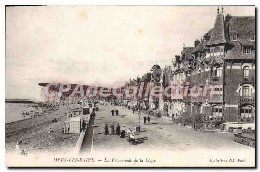 Mers-les-Bains — La Promenade de la Plage — Collections ND Phot