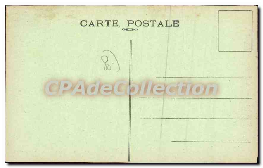 CPA Albert (Somme) La Rue Jeanne d'Harcourt — Rückseite