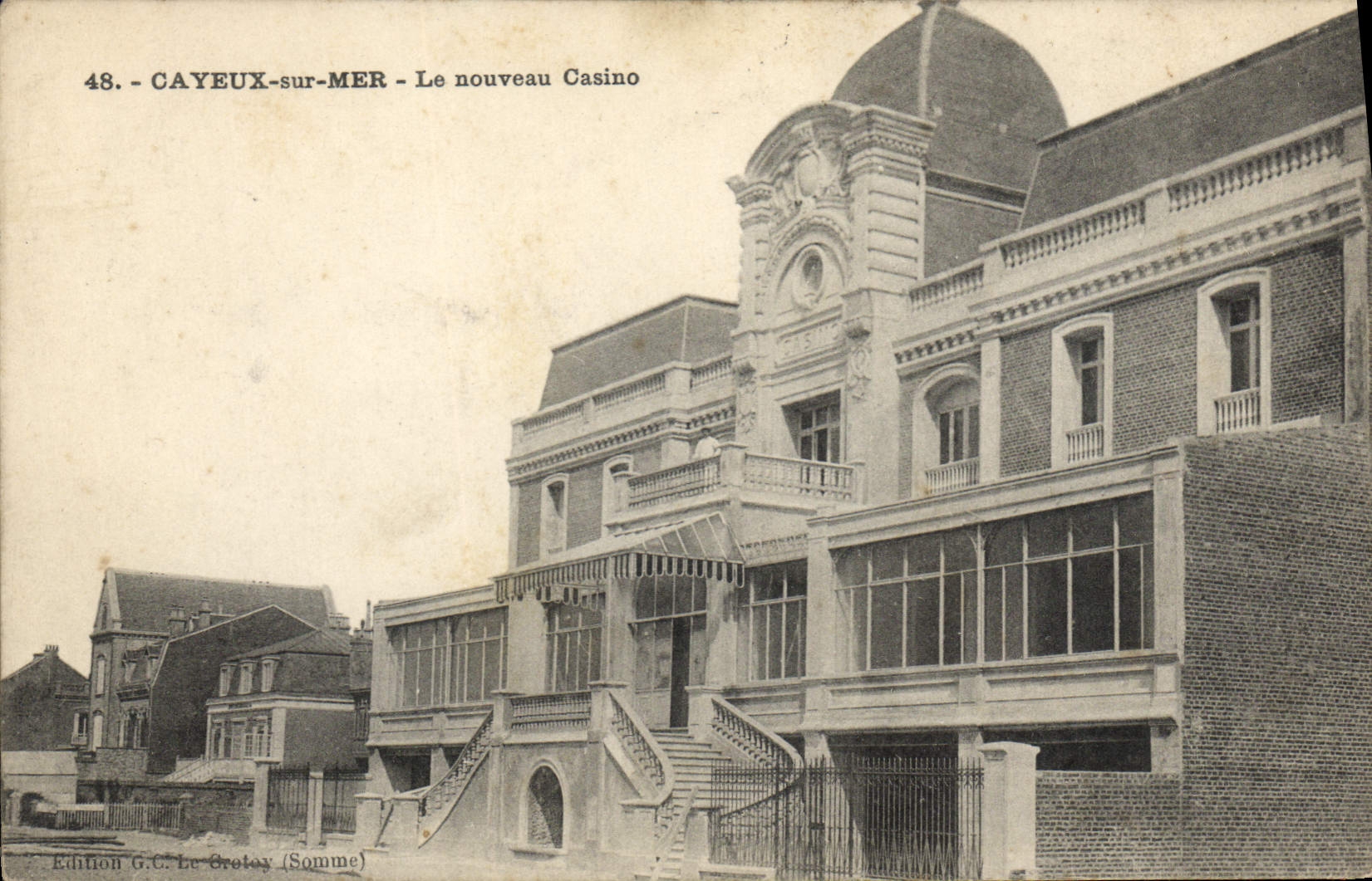 CAYEUX-sur-MER - Le nouveau Casino — Édition G.C. Le Sretay (Somme) n°48