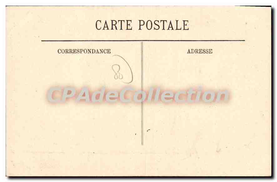 Amiens — L'Horloge et la Rue des Vergeaux — LL. n°36 — Reverso