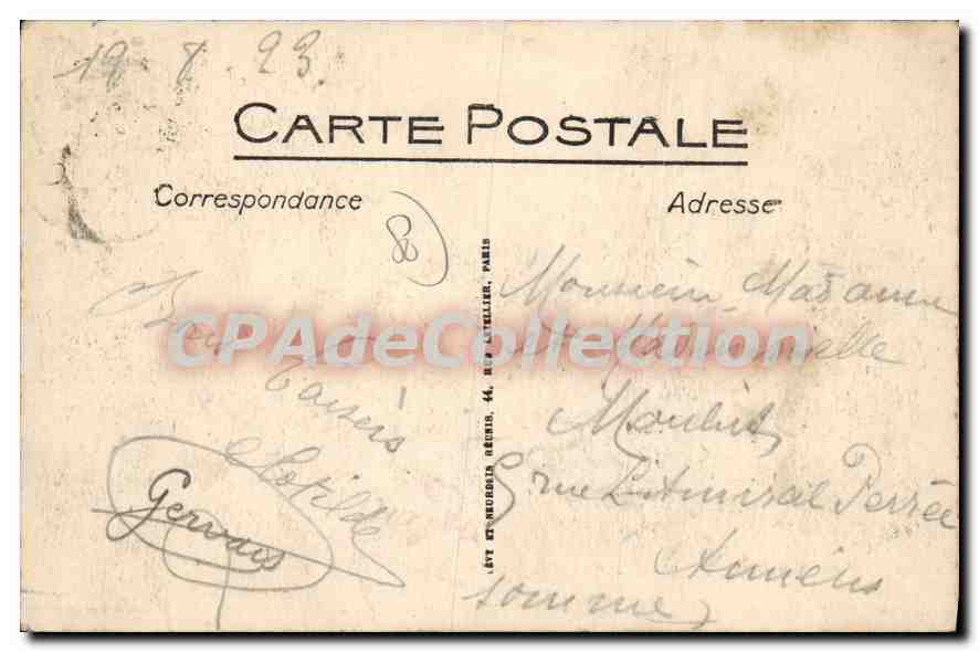 MERS-LES-BAINS - Le Casino - LL — Verso