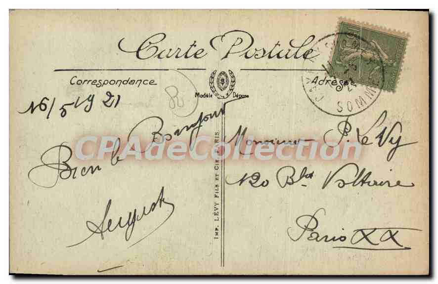 CAYEUX-SUR-MER — Le Casino — LL. N° 101 — Back