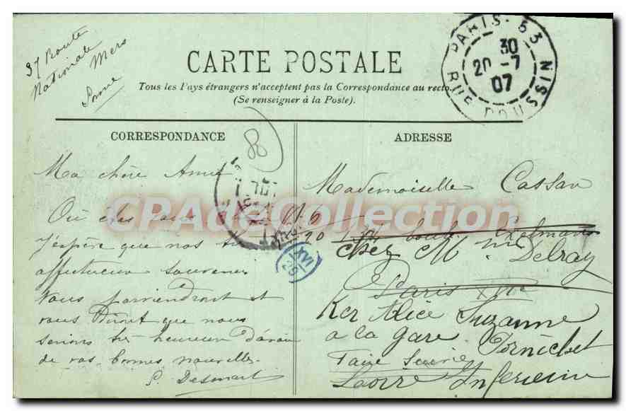 MERS-SUR-MER — La Promenade de la Plage — LL. — n°99 — Verso