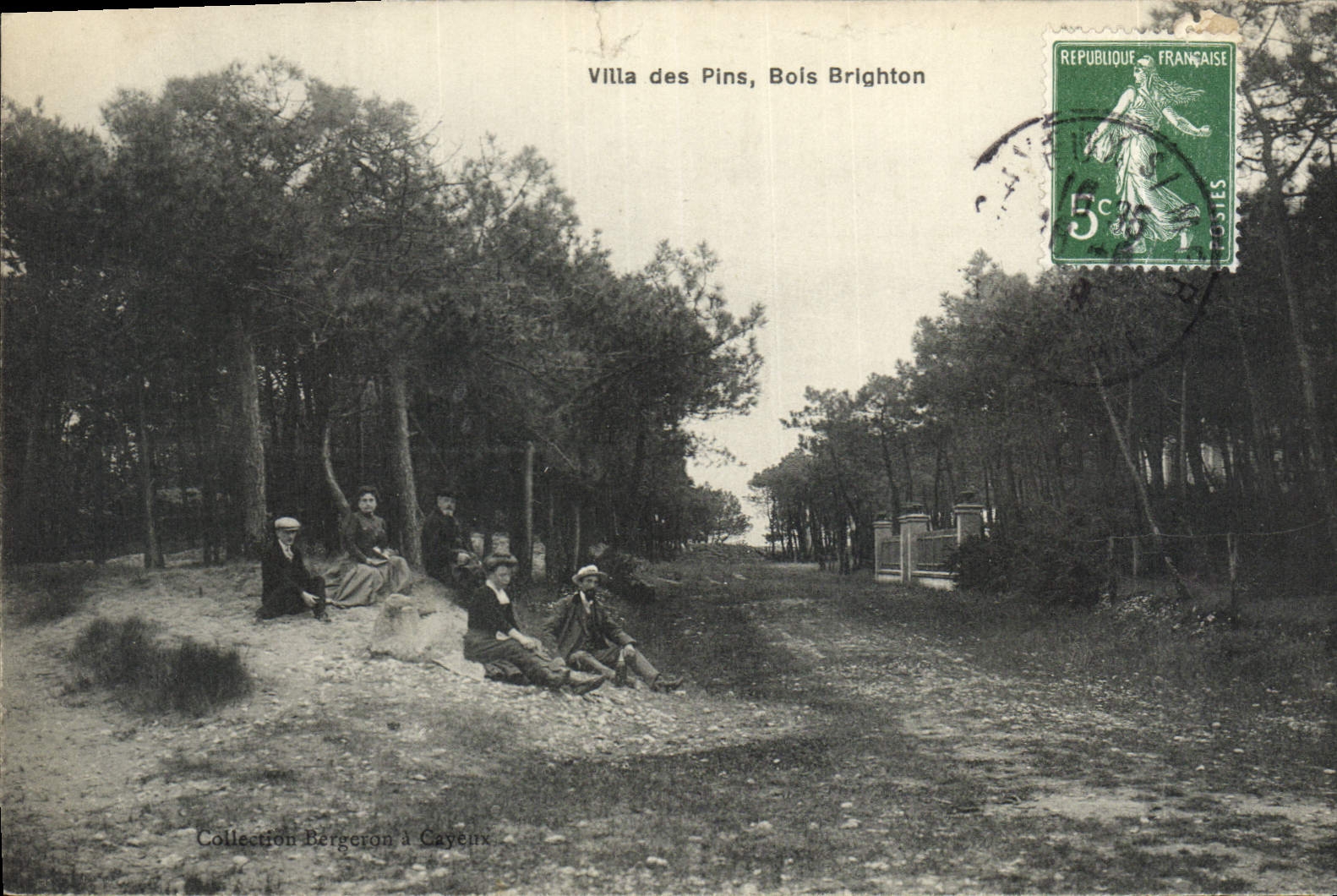 Villa des Pins, Bois Brighton — Collection Bergeron à Cayeux