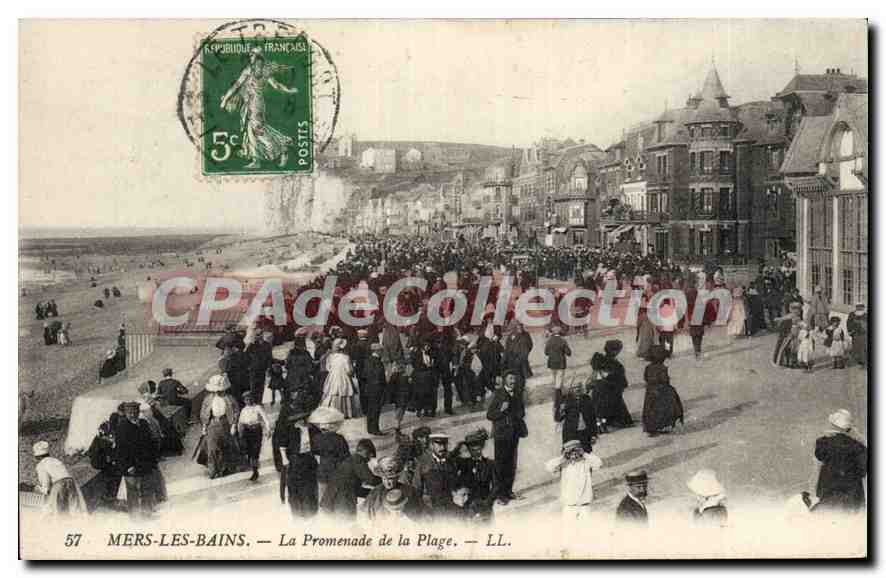 MERS-LES-BAINS — La Promenade de la Plage — LL.