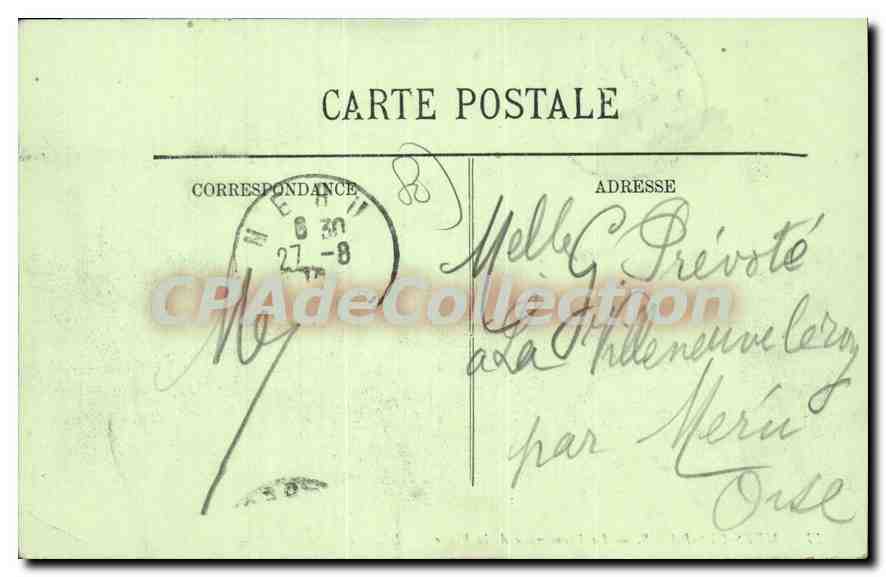 MERS-LES-BAINS — La Promenade de la Plage — LL. — Reverso