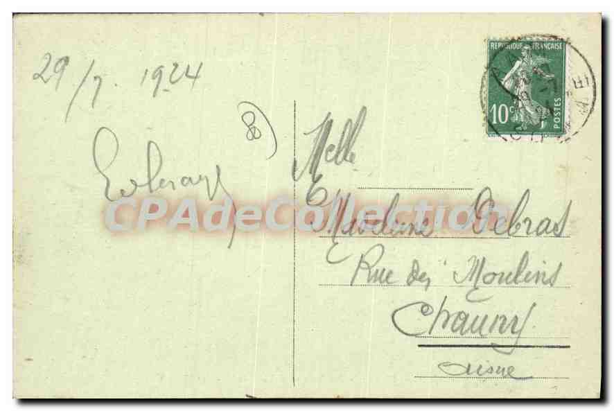 CPA S A R Madame la Dauphine au Chateau de Ham (11 Mai 1826) — Back