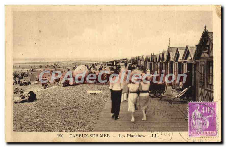CAYEUX-SUR-MER — Les Planches — LL. — n° 190