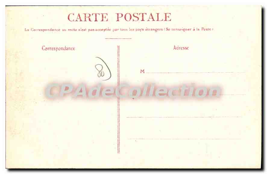CPA Lucheux (Somme) Le Chateau Les Ruines exterieures vers la Foret Cote Nord — Back