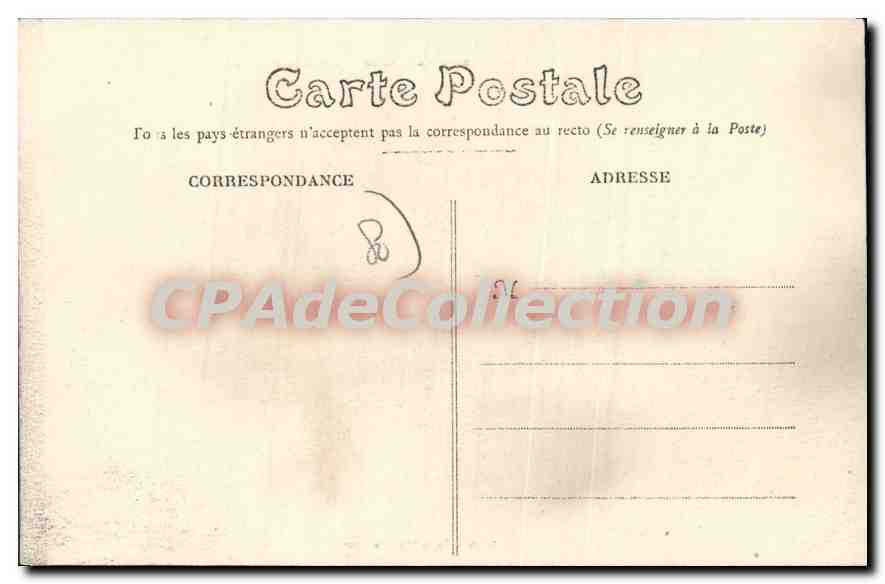 CPA Lucheux Porte de sortie sur la foret — Back