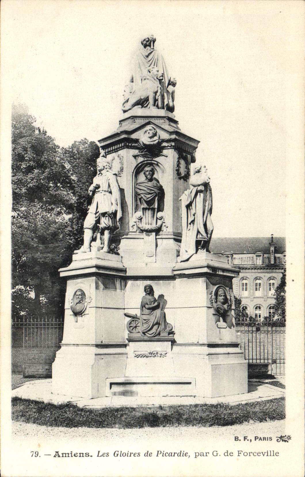 Amiens. Les Gloires de Picardie, par G. de Forceville — B.F., Paris, n°79