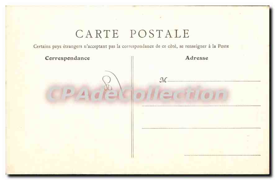 Amiens. Les Gloires de Picardie, par G. de Forceville — B.F., Paris, n°79 — Achterkant