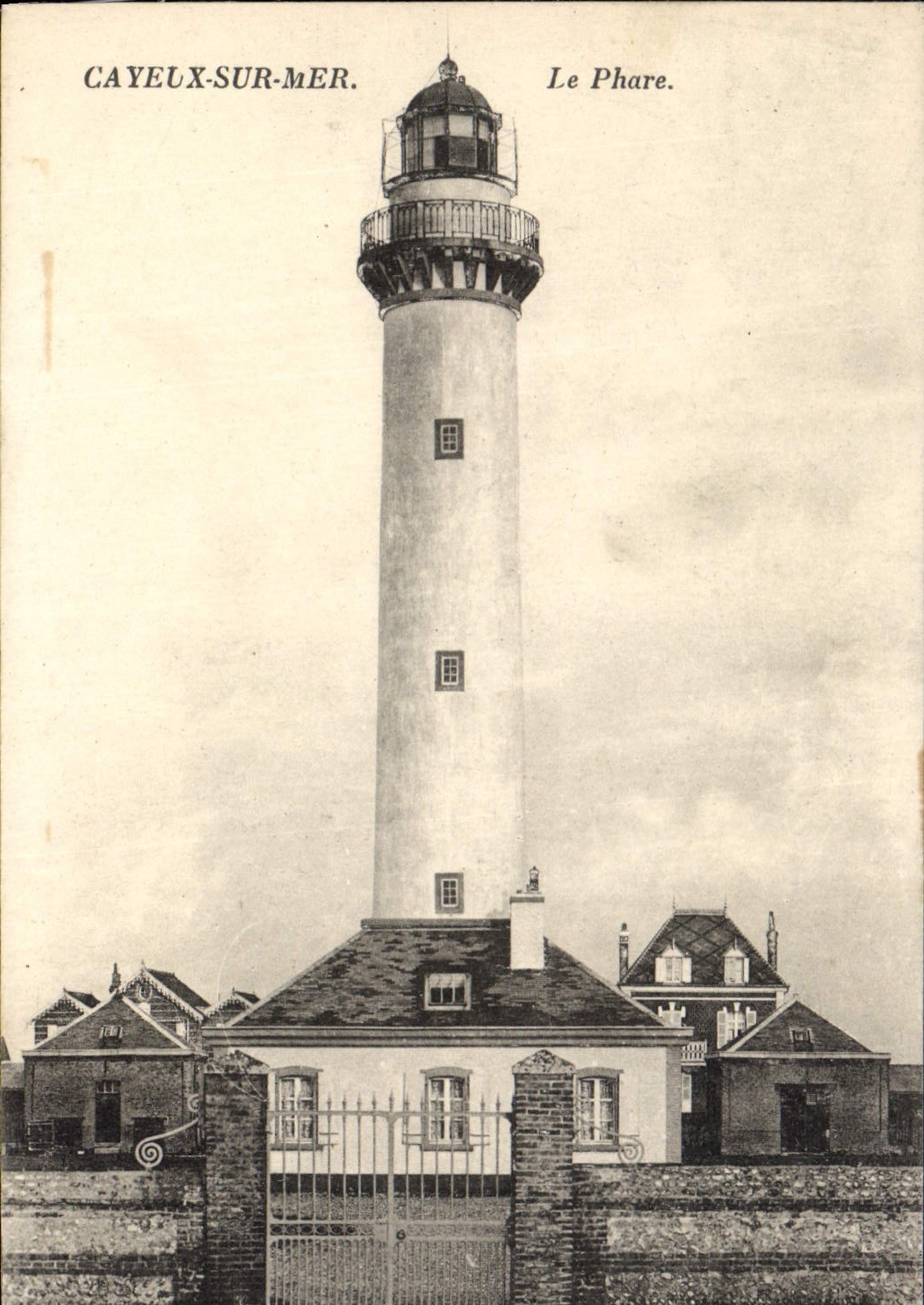 Cayeux-sur-Mer — Le Phare — Imp. Levy & Neugeis, Paris