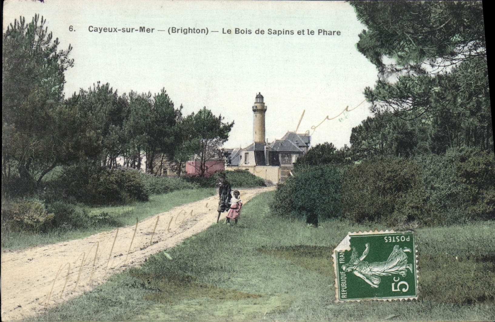 Cayeux-sur-Mer — (Brighton) — Le Bois de Sapins et le Phare