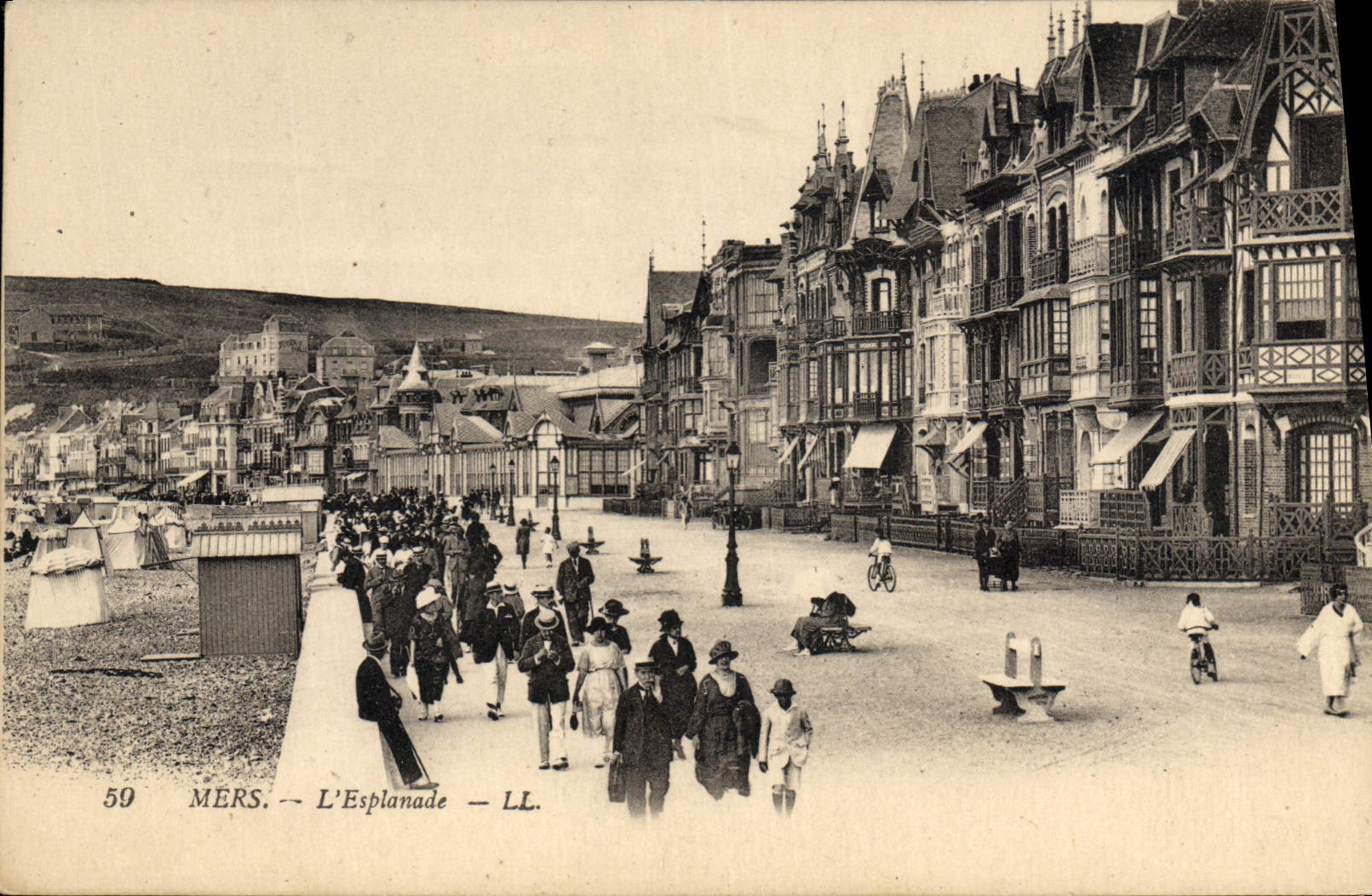 Mers — L'Esplanade — LL. — Éditeur LL. — N° 50 - Anverso
