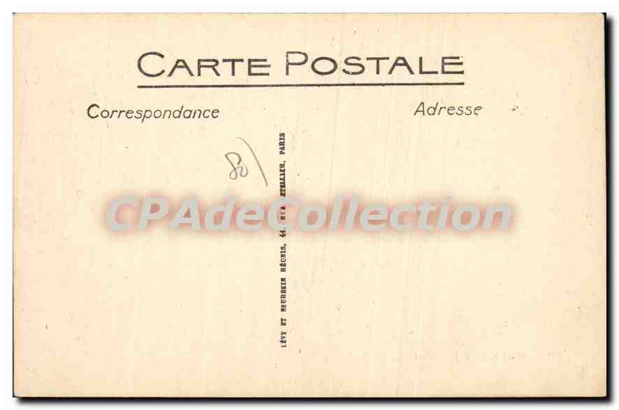 Mers — L'Esplanade — LL. — Éditeur LL. — N° 50 — Verso