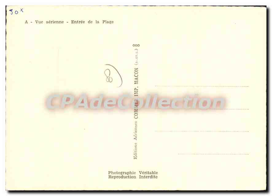 Cayeux-sur-Mer (Somme) — Vue aérienne — Entrée de la Plage — Éditions Aériennes COMBIER — Reverso