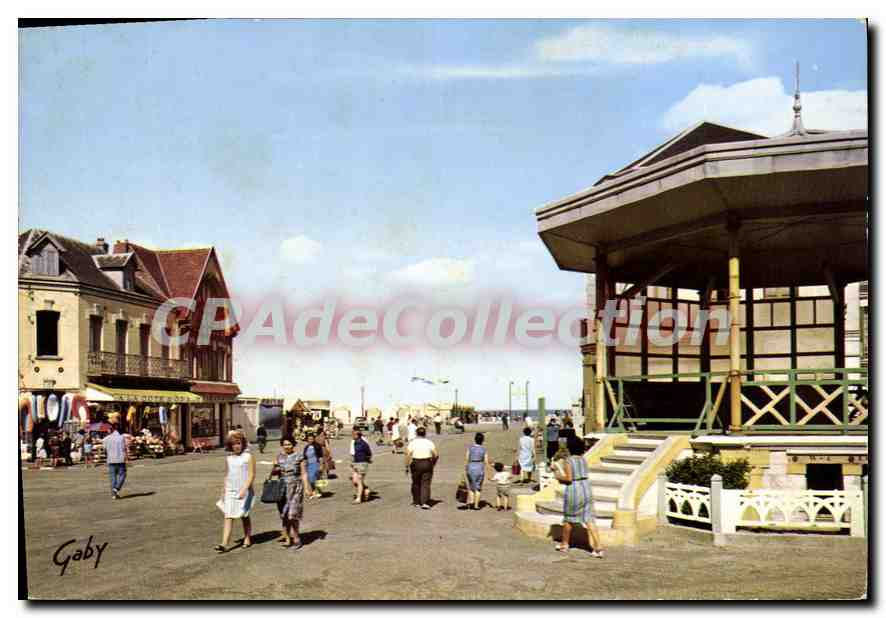 Cayeux-sur-Mer — Le Kiosque et l'Entrée de la Plage — Éditions Gaby