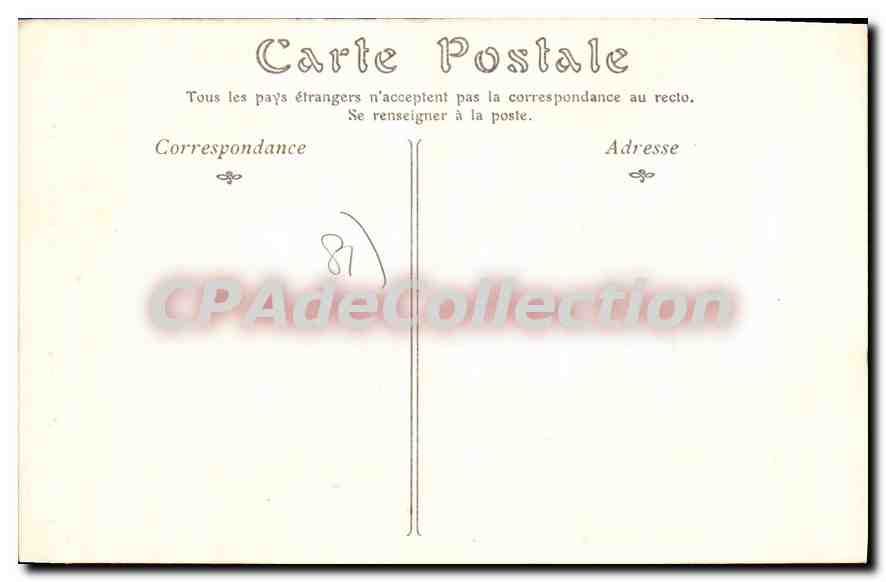 Albi — Die Straße der Priester und die Kathedrale — ND Phot — Rückseite