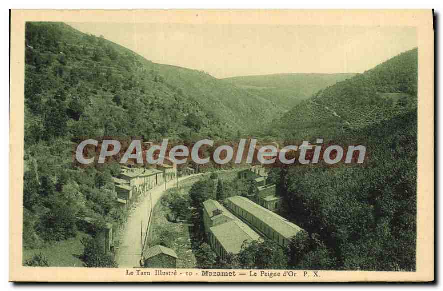 CPA Le Tarn illustre Mazamet Le Peigne d'Or