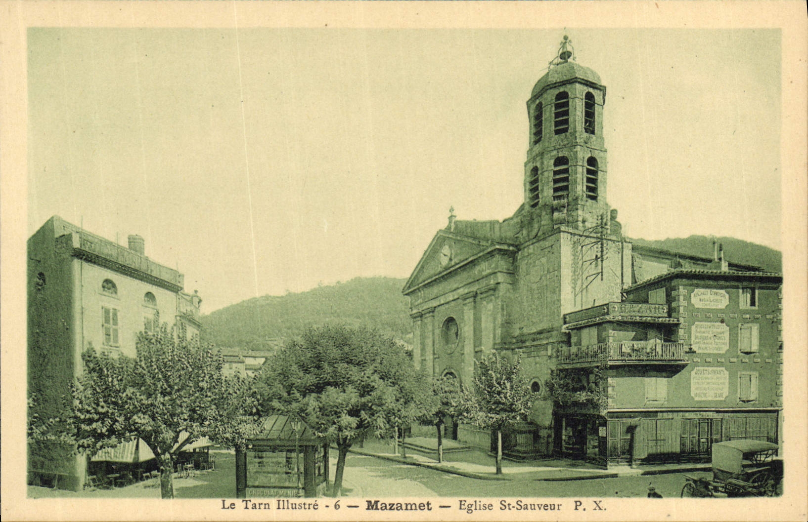 CPA Le Tarn illustre Mazamet Eglise St Sauveur