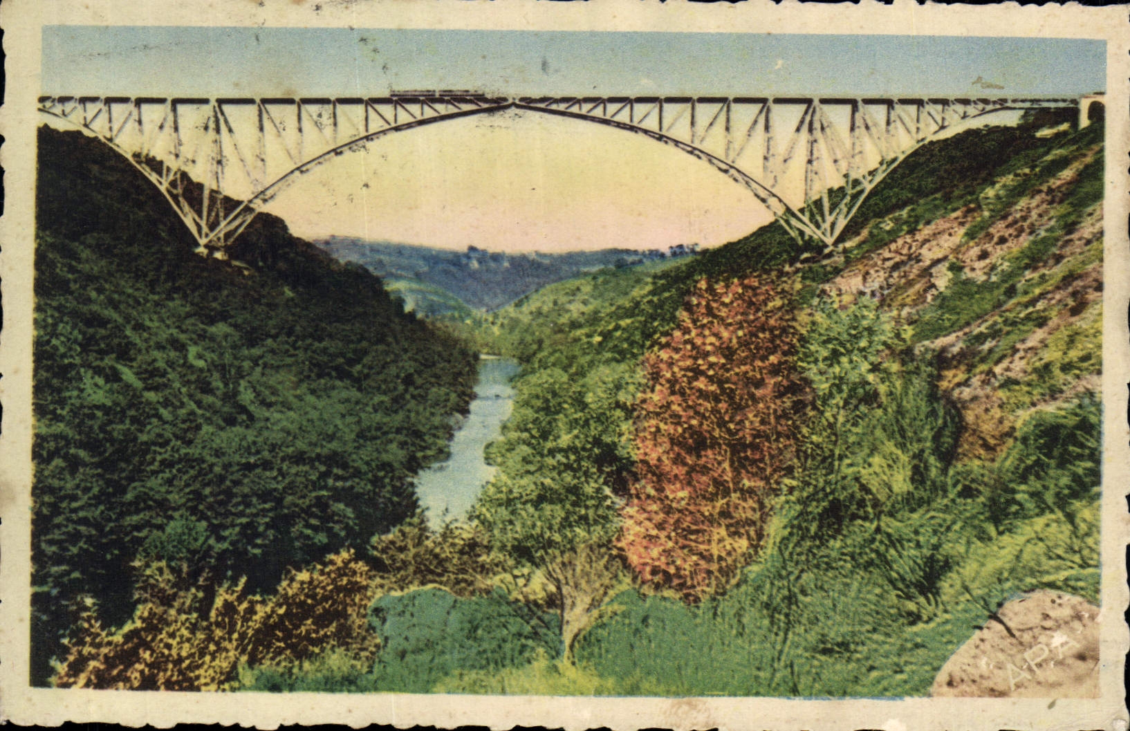 CPA Gorges du Viaur Viaduc du Viaur