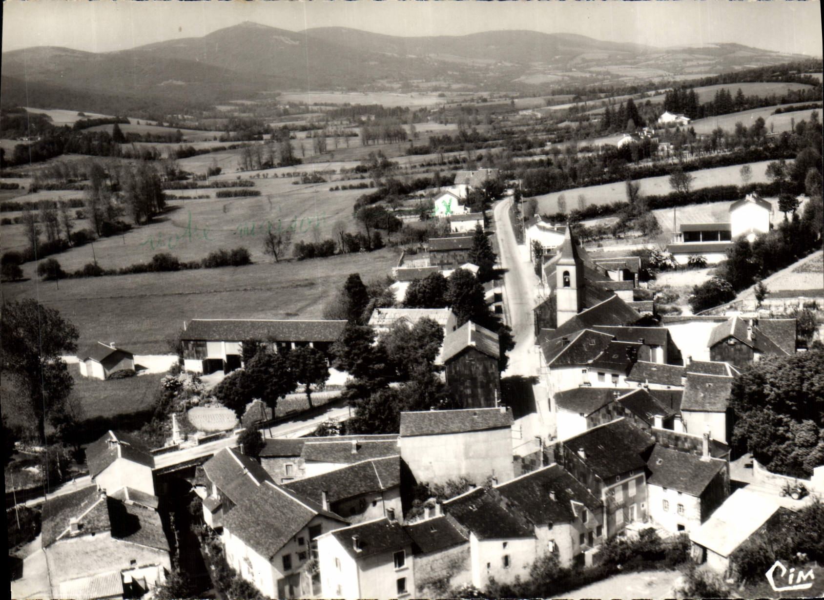 CPSM Moulin Mage (Le Tarn) Vue generale aerienne