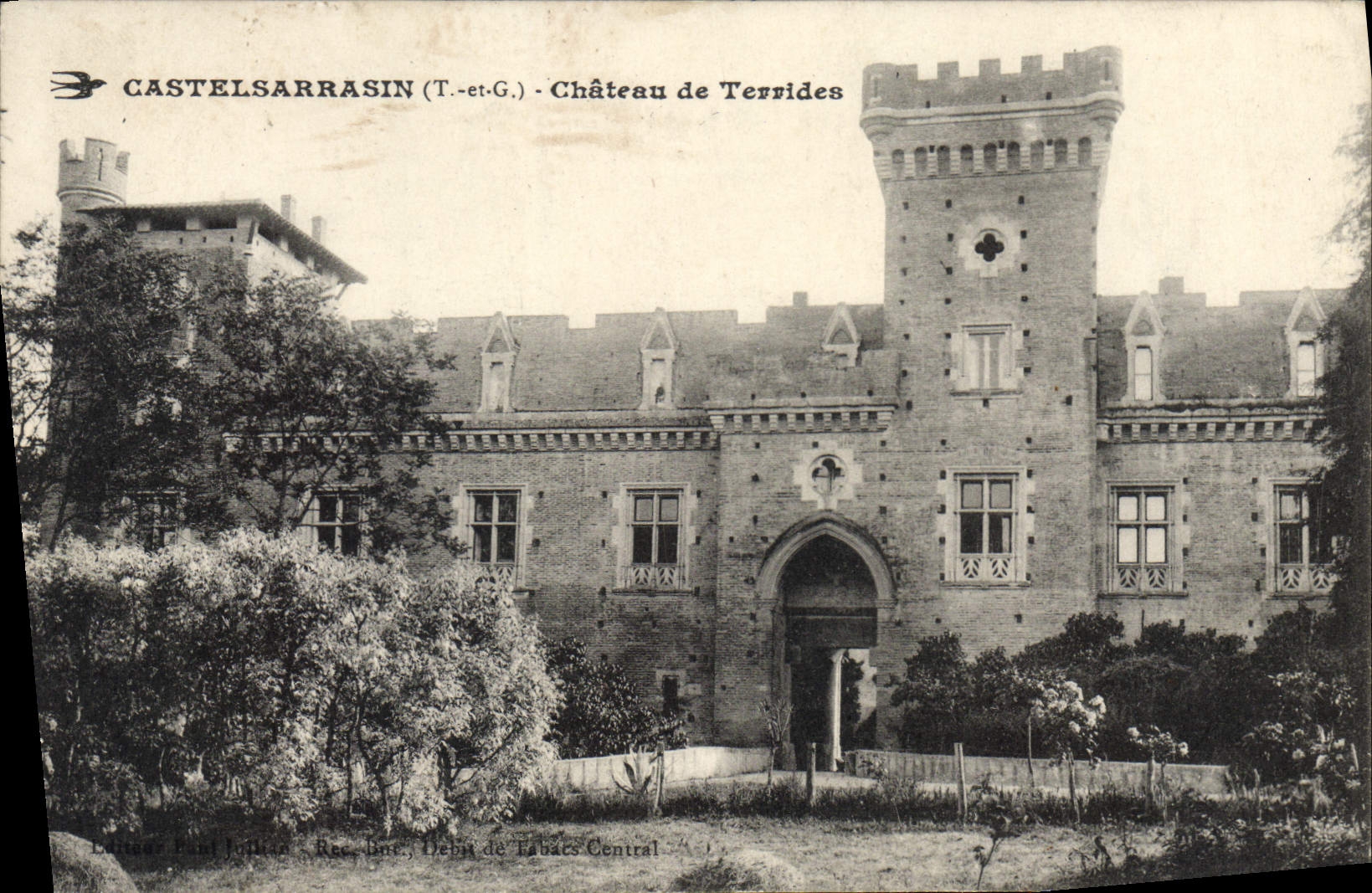 CPA Castelsarrasin (T & G) Chateau de Tessides