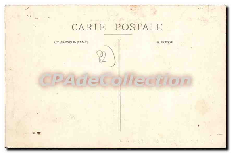 CPA Castelsarrasin (T & G) Chateau de Tessides — Rückseite