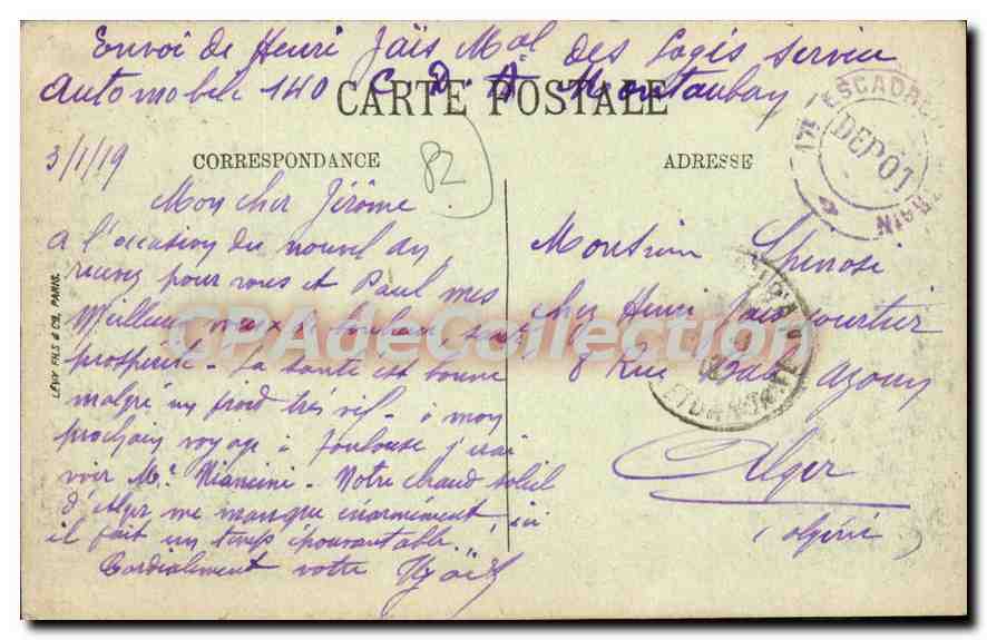 Montauban — Pont des Consuls — Édition Magasins Réunis — Reverso