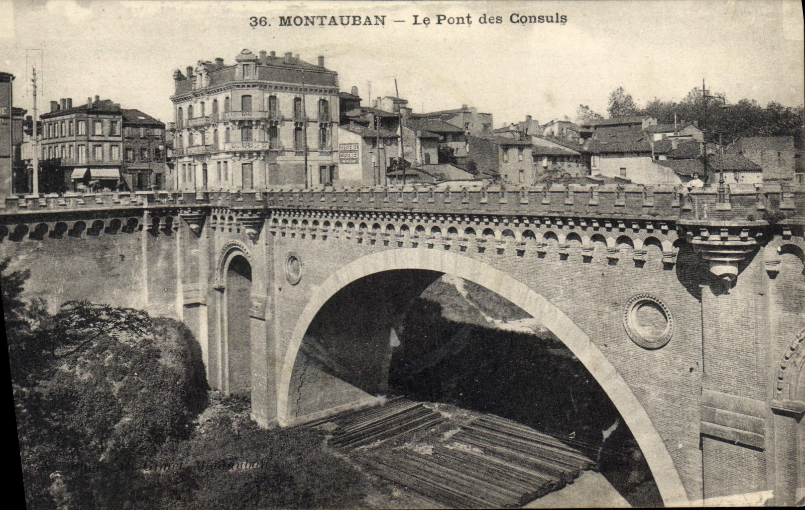 Montauban — Le Pont des Consuls — Éditeur V. Montaut