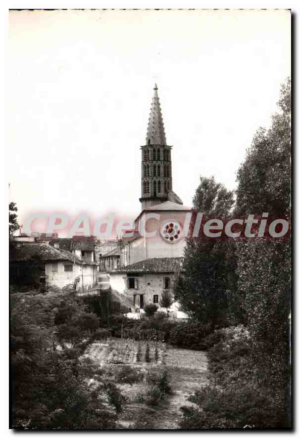 CPA Negrepelisse (T et G) Perspective sur le Clocher