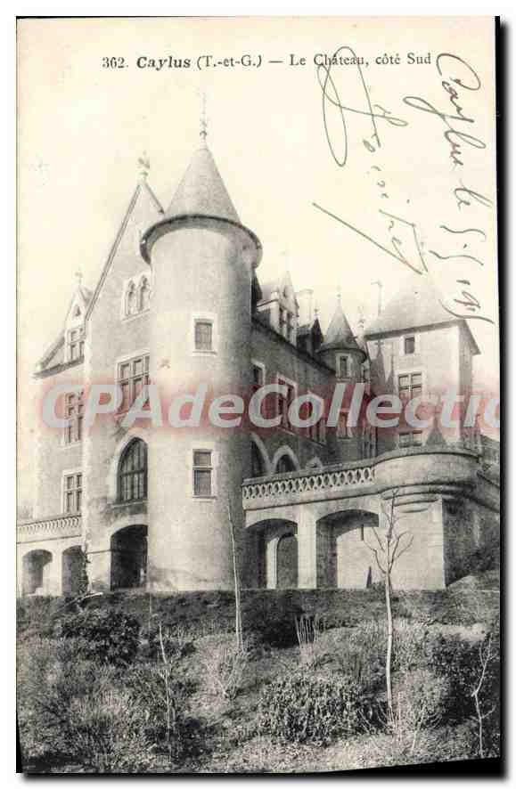 CPA Tarn et Garonne Caylus (T et G) Le Chateau cote Sud